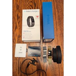 Fitbit charge 2 with accessories